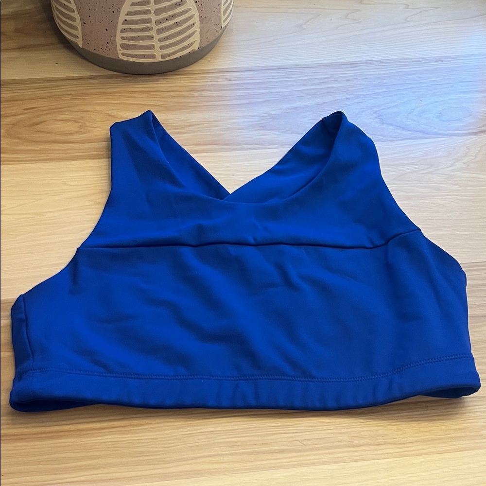 Mono B Royal Blue Bikini Top